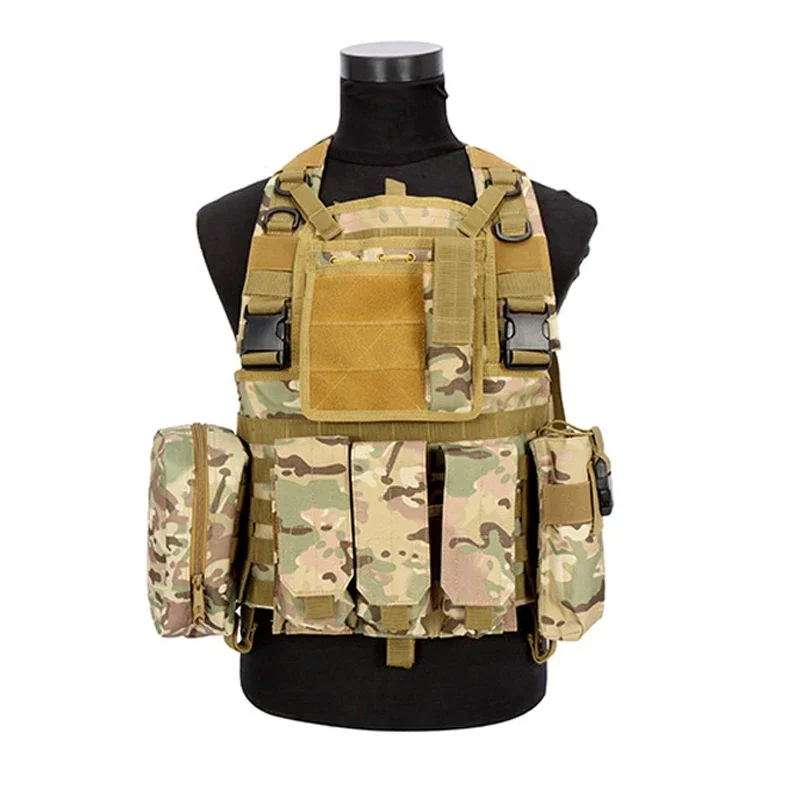 Hunting Tactical Combat Molle RRV Chest Vest Rig Military Paintball Harness Airsoft Vest With Magazin Pouch EDC Pack Accessories - view 5