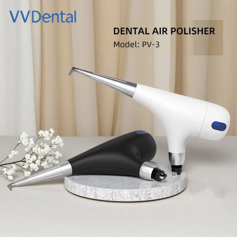 VVDental Sandblasting Polisher Air Prophy Unit 2/4 Holes for Air Scaling Teeth Whitening & Stain Removal Dentistry Lab Equipment