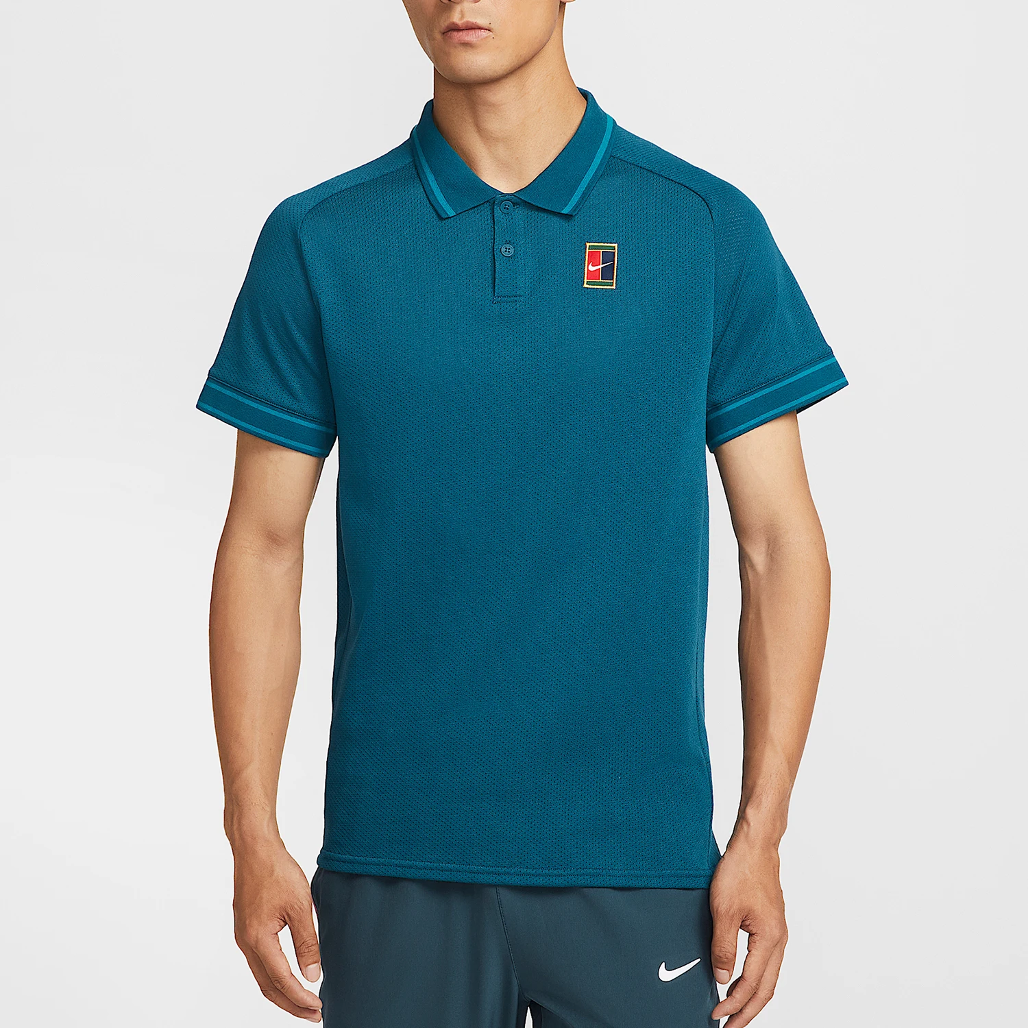 Nike Authentic Court Heritage Men's Breathable Polo Shirt FQ2102-415