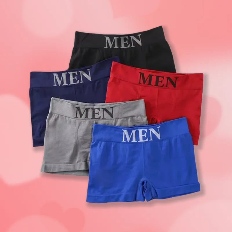 Men\'s Panties Letter Printing Underwear Boxershorts Men Soft Boxer Shorts 2022 Breathable Male Elastic Underpants men underwear