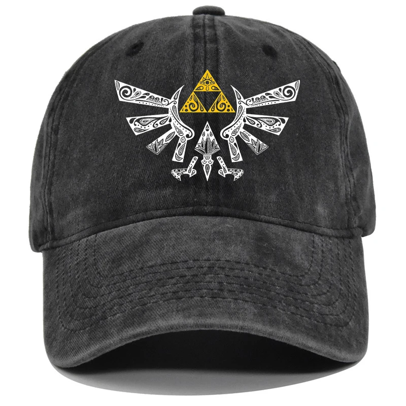 Neue Zelda Baseballkappen für Erwachsene, Kawaii-Cartoon-bedruckte Mütze, Outdoor-Sport-Sonnenhüte, Unisex, verstellbare Schirmmütze, Geburtstagsgeschenke – Detail 3