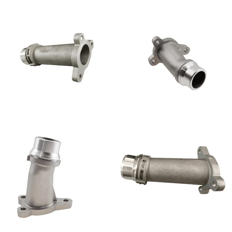 Precise Cast Heavy Duty Aluminum Coolant Hose Fitting Connector Pipe Joint For B38 B48 Engine Cooling System 11118511205
