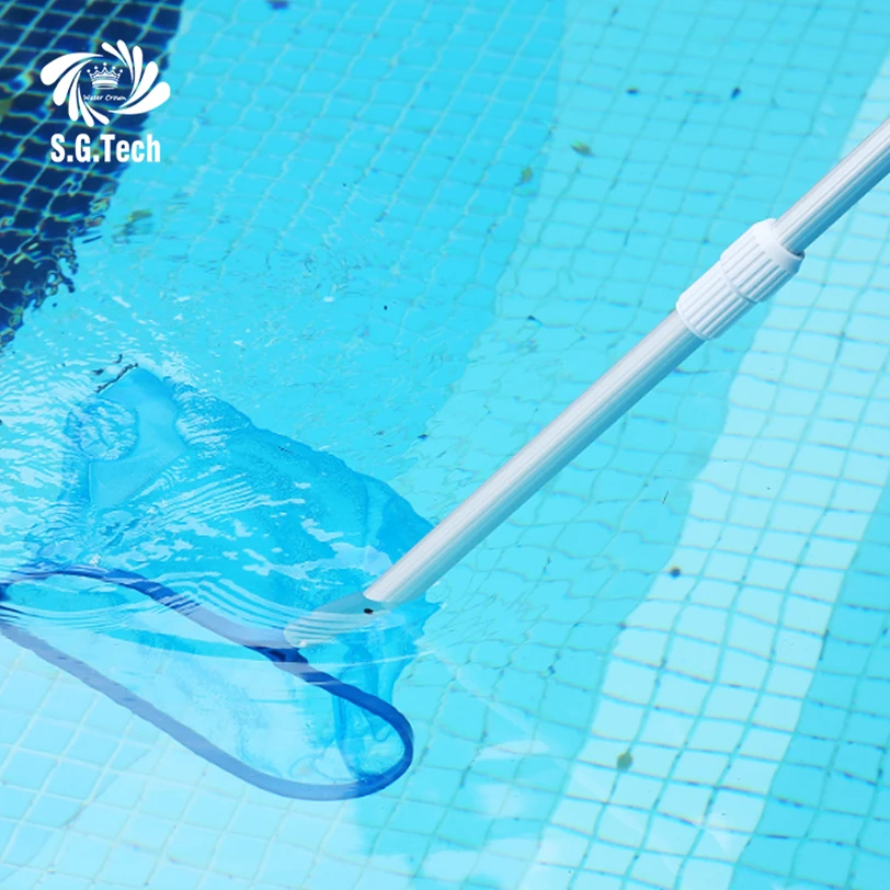 High Quality Heavy Customizable Plastic Pool Leaf Collector Rake Mesh Filter Guangdong Made for Pool Cleaning