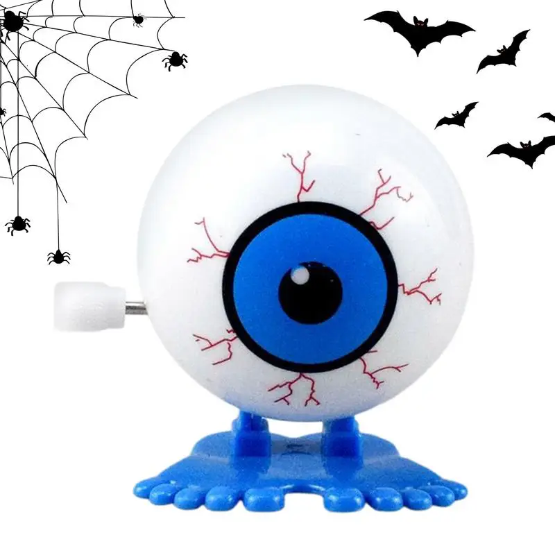 

Wind Up Eyeball Toy Funny Eyeball Clockwork Horror Props Small Novelty Toys For Halloween Treat Bag Filler Prizes Home