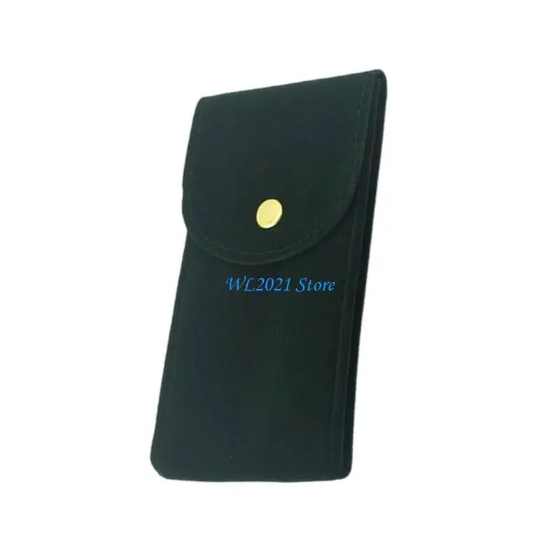 

G5GC Velvets Watch Travel Pouches Comfortable Storage Organizers for Mechanical Watch
