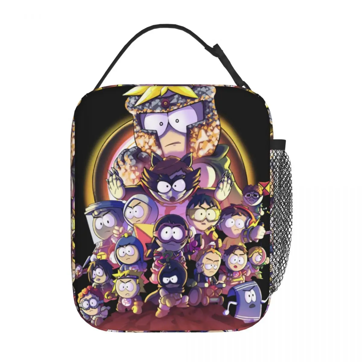 Souths Parks Infinity War Insulated Lunch Bags Large Reusable Thermal Bag Tote Lunch Box Work Outdoor Food Handbags