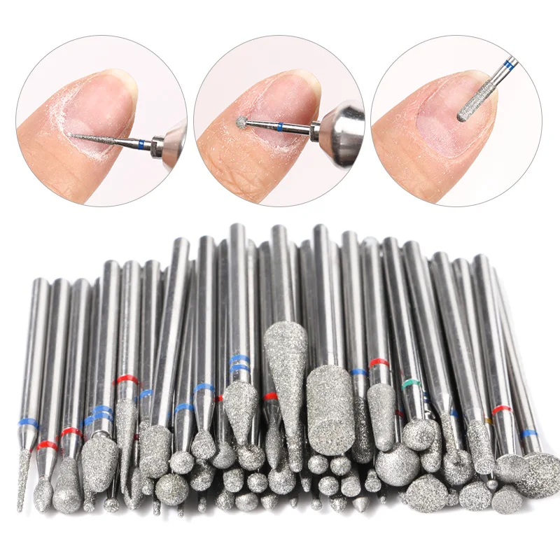 Ensemble de mèches pour ponceuse à ongles électrique, 7/10 pièces, pour pédicure et manucure