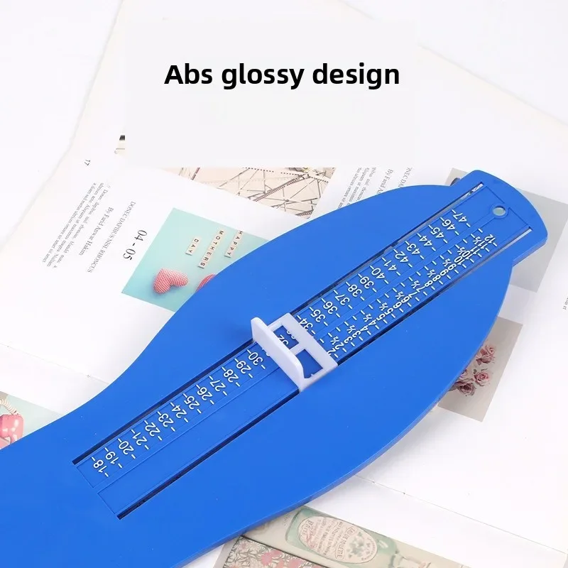 Hot Sale UK/EU Foot Measuring Device Plastic Foot Measurer Ruler Feet Measuring Ruler Sizer Gadget for Adult Promotional Gifts