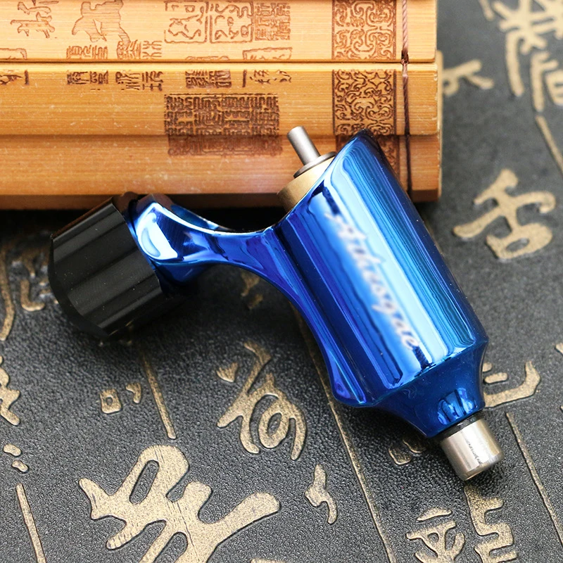 Lightweight Tattoo Motor Machine Zinc Alloy Tattoo Frame Rotary Tattoo Machines Tatoo Motor Gun Shader Liner,  Blue