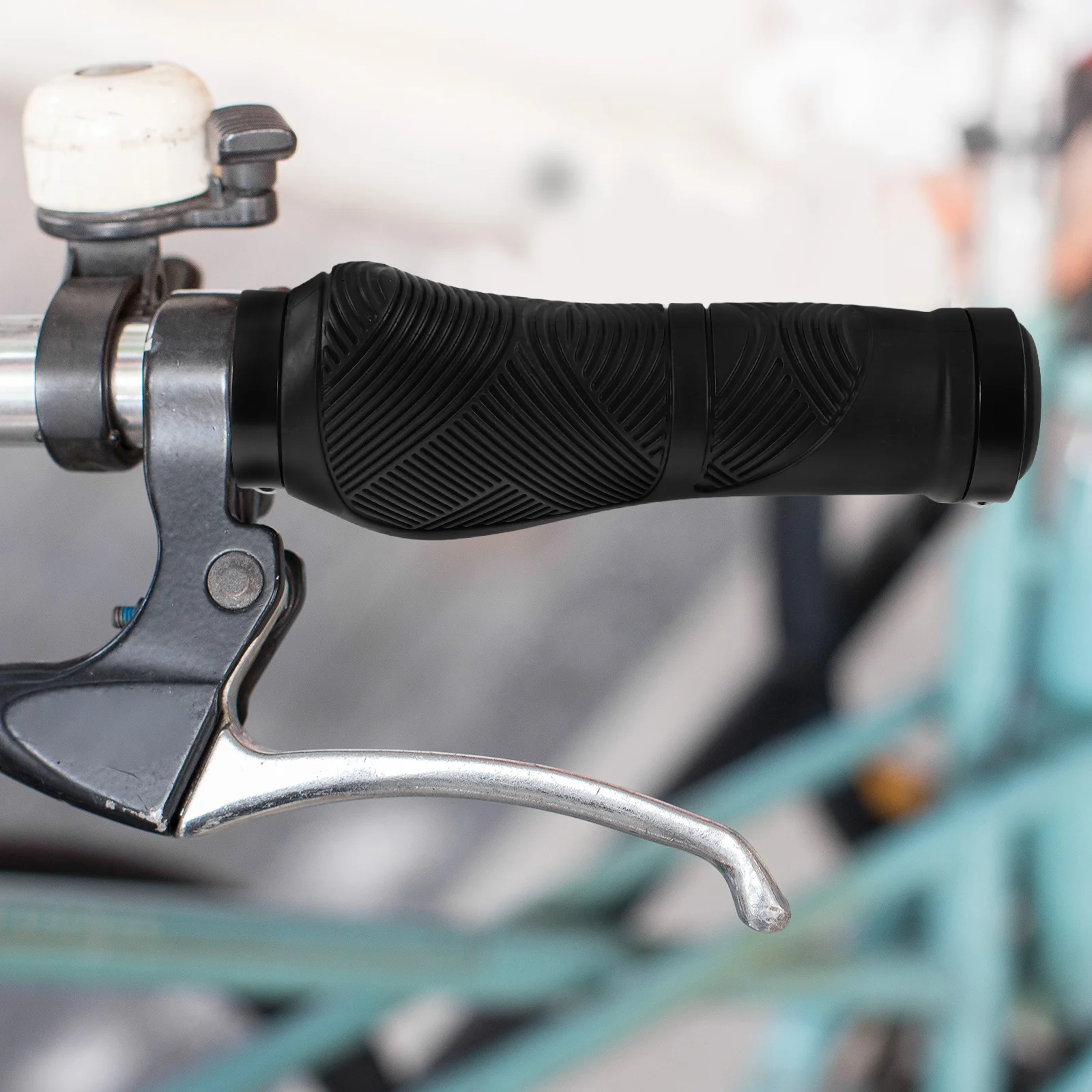 

1Pair Shockproof Silicone Bicycle Handlebar Grips Ergonomic Antislip for Mountain Bike Electric Scooter Cycling