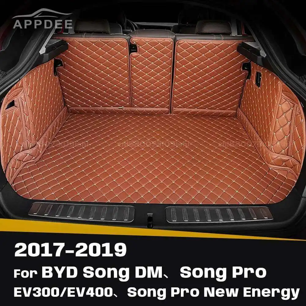 

For BYD Song DM、Song Pro、EV300/EV400、Song Pro New Energy Auto Full Coverage Trunk Mat Car Cargo Liner Interior Accessories