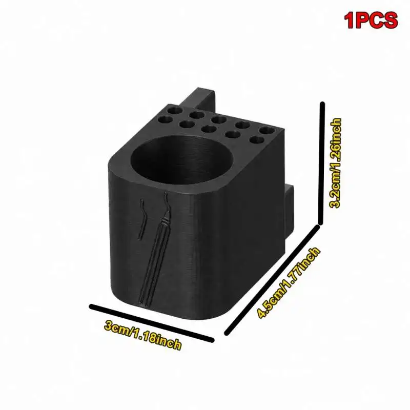 Skadis Pegboard Deburring Implement Holder Wall Mount Trimming Tool Rack Hole Board Workshop Storage