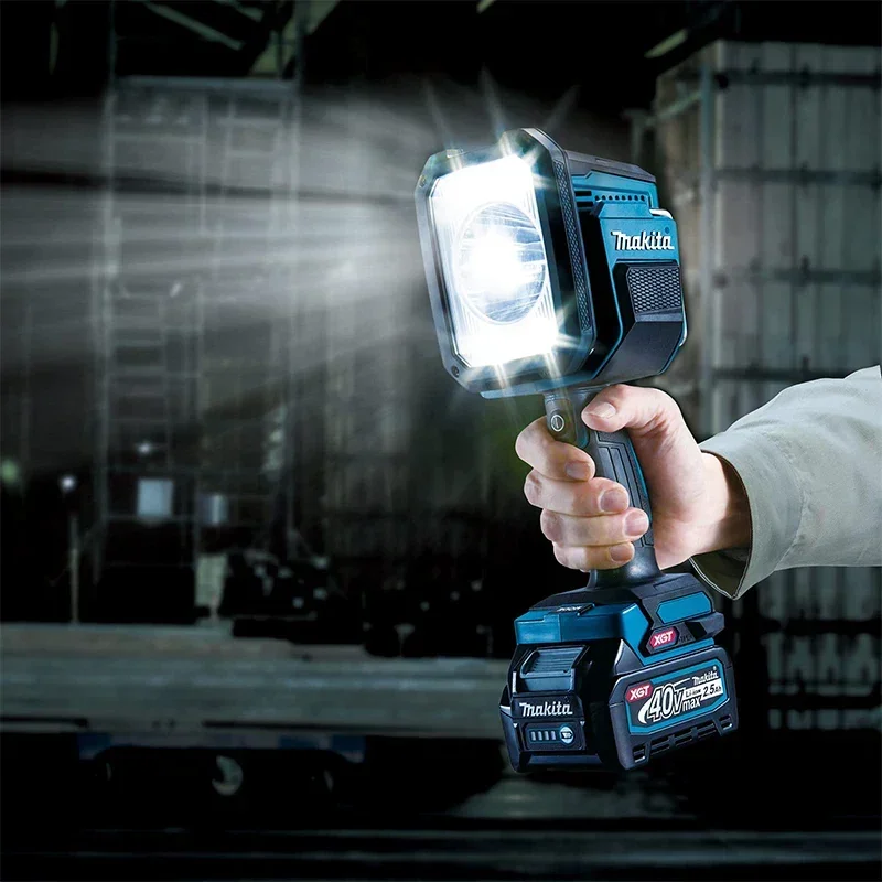 Makita ML007G 40V Max XGT ไฟฉาย LED ไร้สาย Spotlight Bare เครื่องมือ 1250LM ไฟฉาย MAKITA ไฟฉายกลางแจ้ง