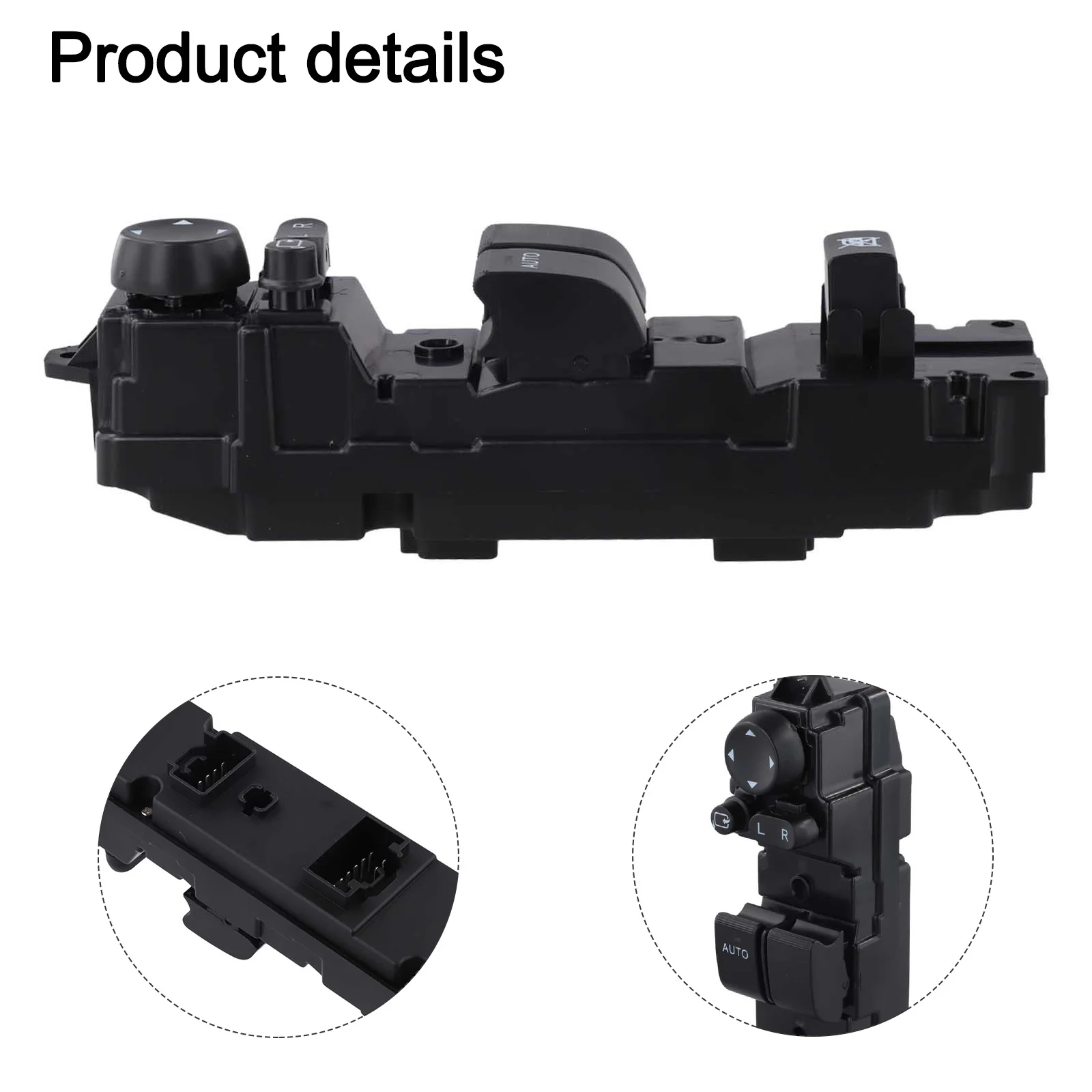 

Window Control Panel 20.5*7*5.5 Window Lifter Assembly Reliable Performance Robust Construction Five Window Controls