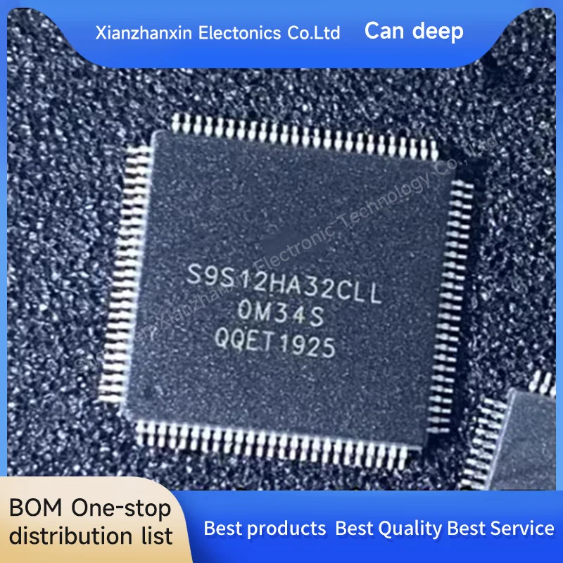 

1PCS/LOT S9S12HA32CLL S9S12HA32 QFP100 Automotive computer processor chips in stock