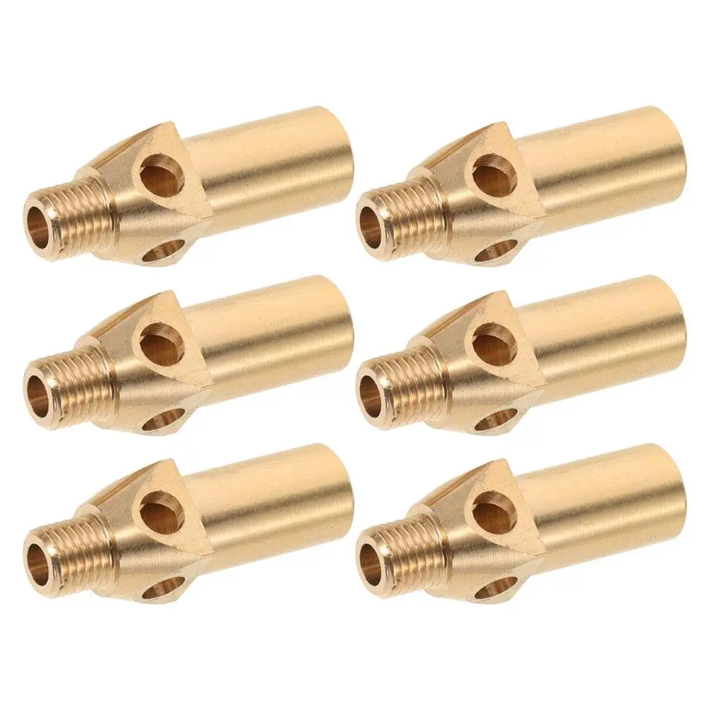 

6pcs Universal Brass Propane Gas Jet Nozzles for BBQ Grills and Camping Stoves Compatible with Gas Burners and Cylinder Tanks