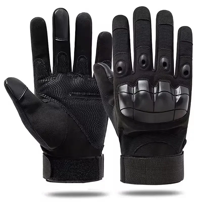 Touch Screen Motorcycle Gloves  Spring Summer Breathable Full Finger Motorbike Riding Moto Gloves for Motocross Wear-resistant