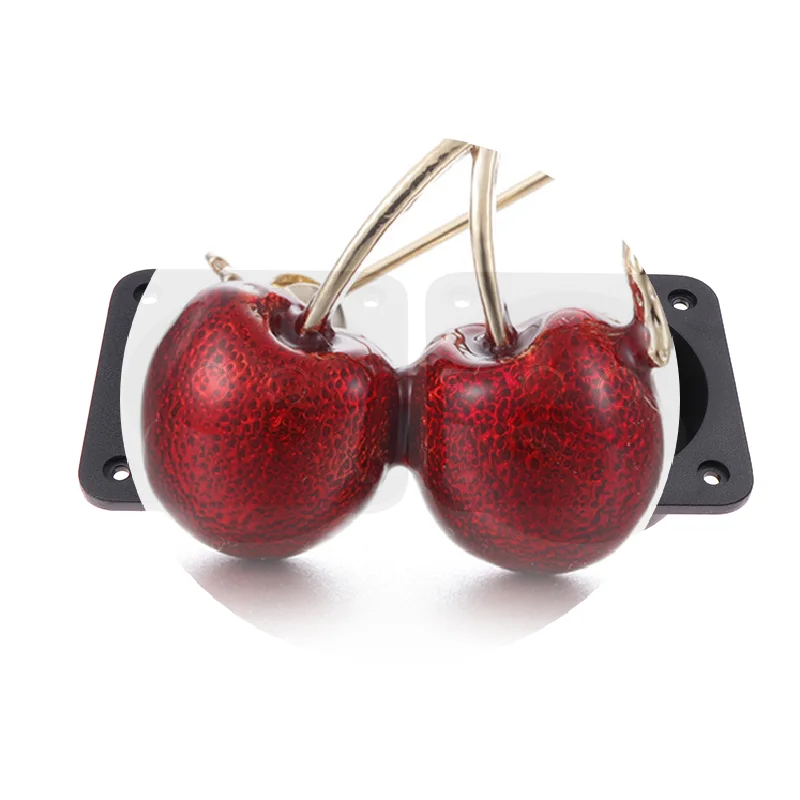 Speaker Box Rear Back Panel Wiring Terminal Plug Round Boxes With 2 Banana Jack Gilded Subwoofer Stereo Plug Speaker Terminal