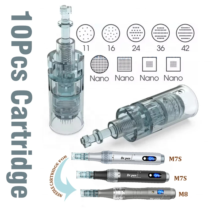 10-pecas-cartuchos-de-agulha-025mm-tipo-baioneta-11-16-36-42-pinos-agulha-nano-microagulhamento-compativel-com-dr-pen-m8-m7s