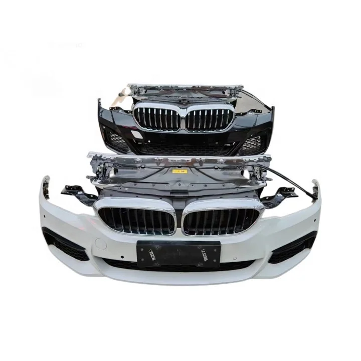 

2019 for 5 Series G30 G31 Front Bumper Assembly with Radiator Used Condition High Quality Bolt-On 6 Months Warranty
