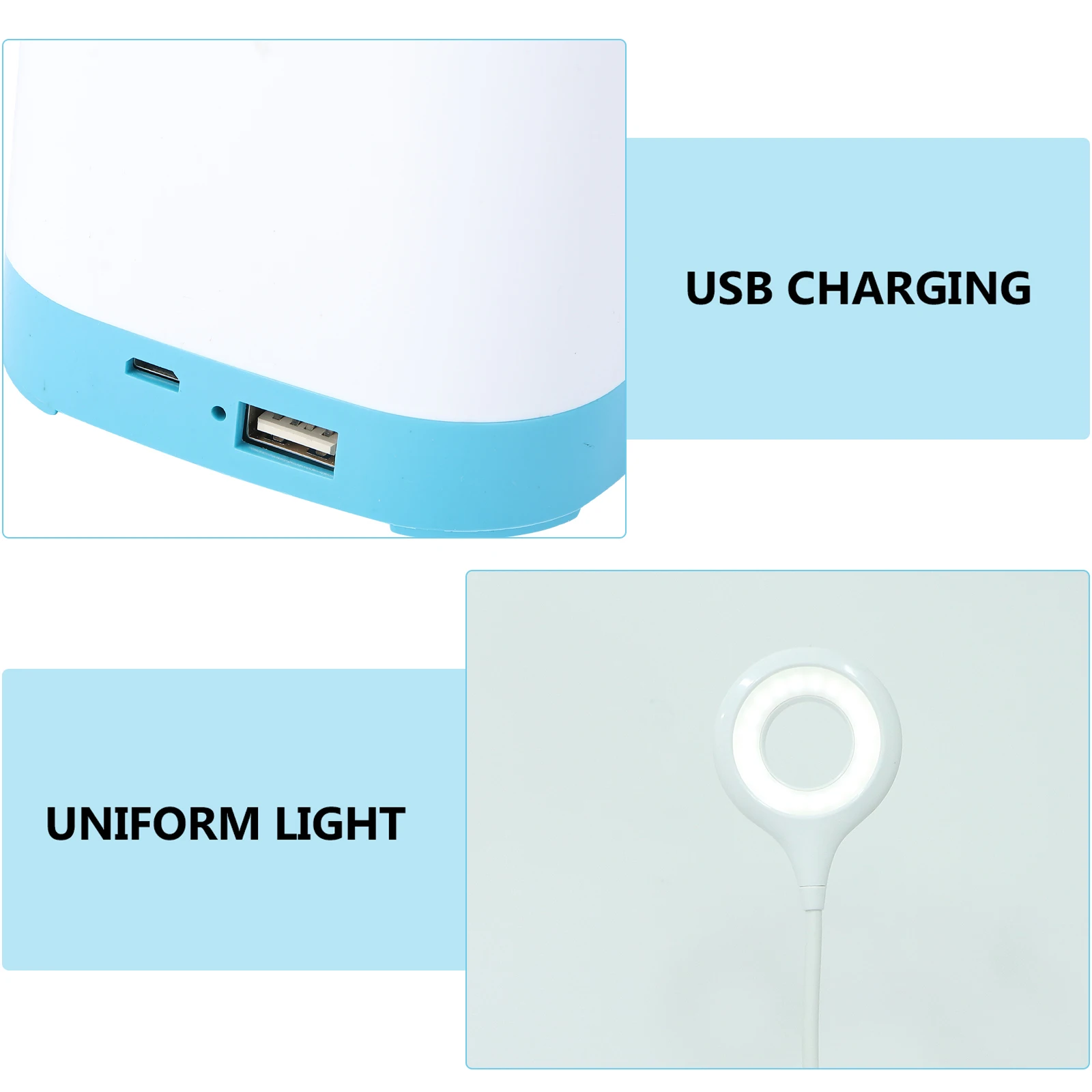 

1Set LED Touch Control Table Lamp Dimmable Eye Protection Lamp with Pen Holder Function USB Powered Reading Light for Bedroom