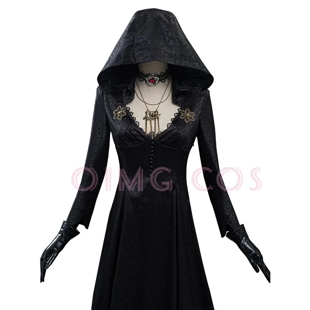 Dimitrescu Daughters Cosplay Costume  Adult Halloween Carnival Cloak For Comic Con Cos Events view 5