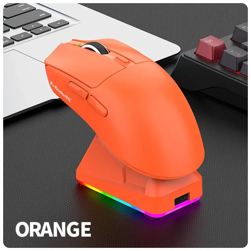 Ratón inalámbrico Bluetooth x11, juego de tres modos, e-sports, portátil PAW3311, ordenador de escritorio, carga magnética ligera