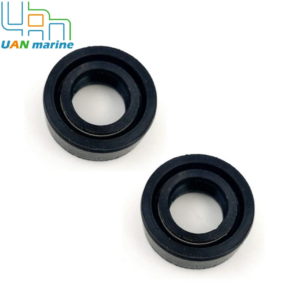 2 PCS Sea Sierra Water Pump Impeller Oil Seal For Honda 4HP 5HP 6HP BF4 BF5 BF6 91252-ZV1-003 91252-ZV1-004