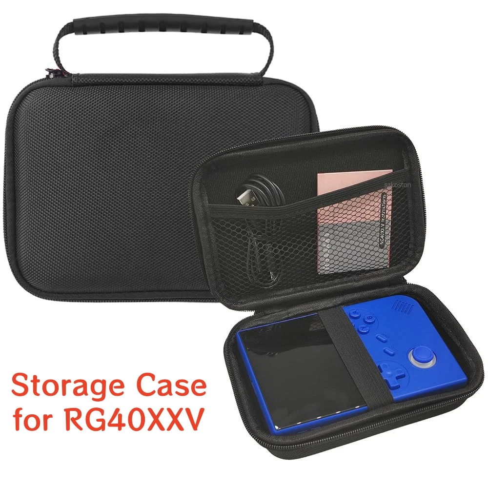 For RG40XXV Game Console Case Protect Bag EVA Hard Shell RG40XXV Bag Cases Game Accessories Storage Box Bags Gift