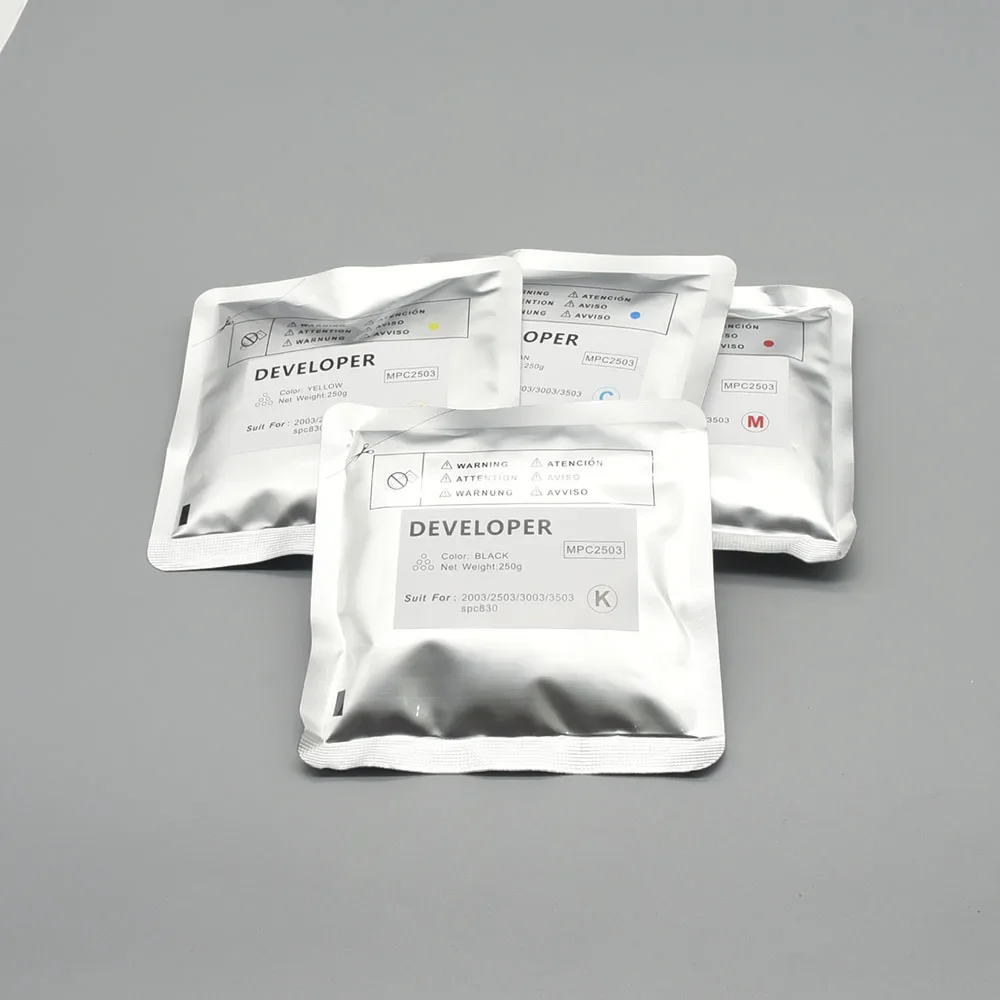 المطور CMYK لريكو أفيسيو MP C2003 C2503 C3003 C3503 C4503 C5503 C6003 MPC 2003 2503 3003 3503 4503 5503 2504 250 جرام/الحقيبة #4