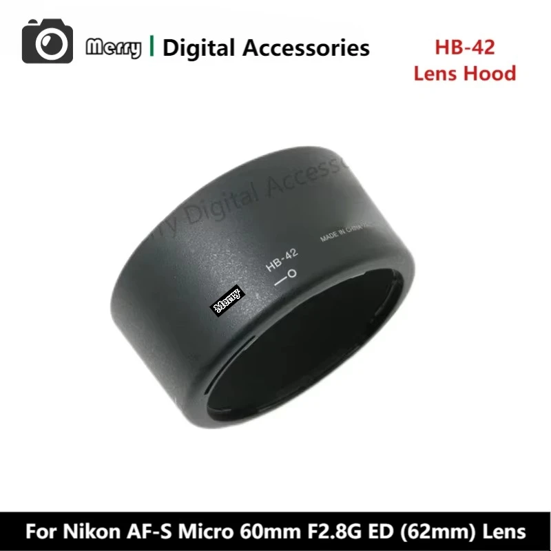 

Новая оригинальная передняя бленда HB-42 для объектива Nikon AF-S Micro NIKKOR 60 мм F2.8G ED (62 мм) AF-S60 AFS60 60