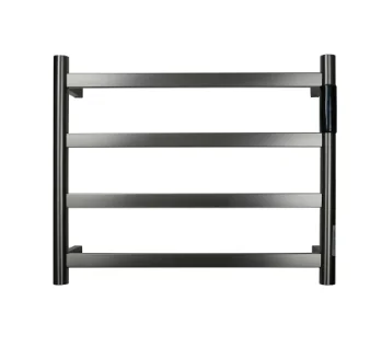 Modern Style Wall-Mounted Stainless Steel Door Top Towel Warmers with Radar-Induced Timer Durable Heater for Bathroom Use Hotels