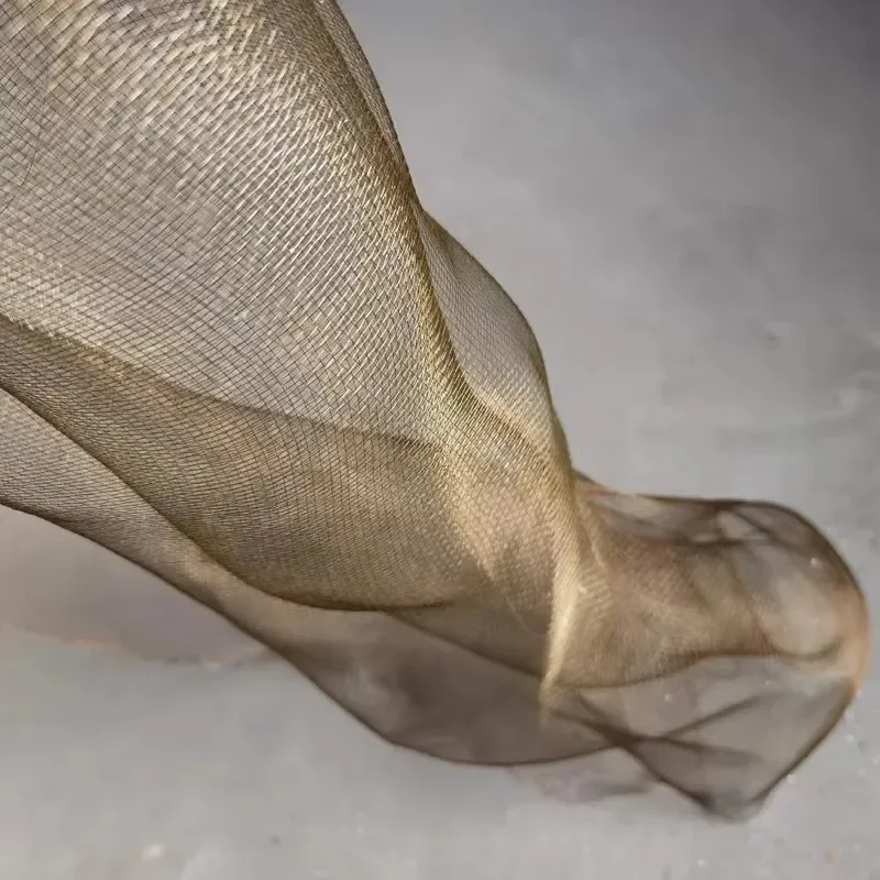 سحابة شكل شبكة سلكية معدنية نسيج معدني المواد الزفاف زينة للسقف الأقمشة الأزهار Diy بها بنفسك الخياطة المعدنية لكل متر #1