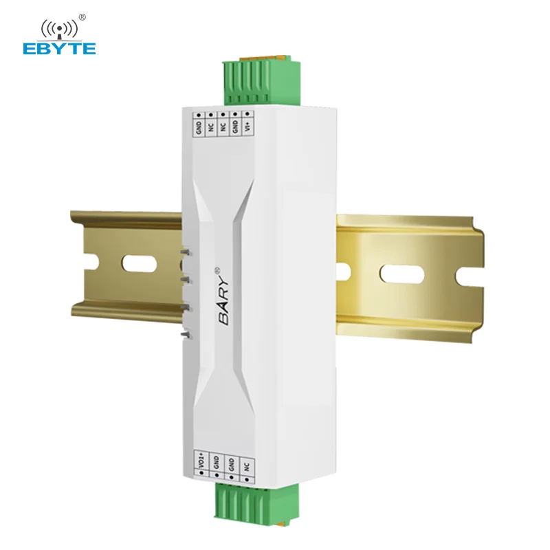 DC-DC Step-Down Power Supply Module EBYTE BDD03-48243A0 BDD03-80052A0 Din-Rail Mounting Input 14.5-60VDC Output 5V/12V/24V