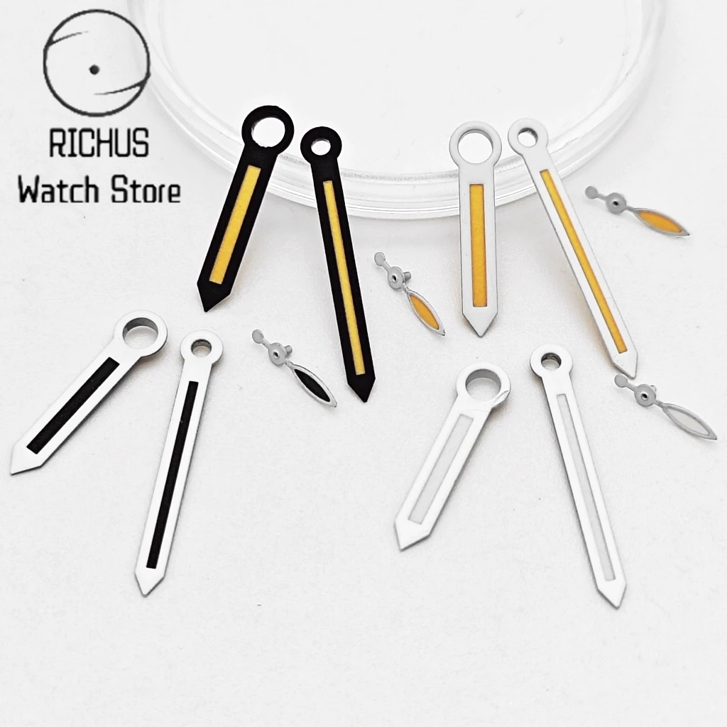 RICHUS ETA6497 ساعة يد خضراء مضيئة تناسب ETA 6497 6498 ST3600 3620 ساعة يد تعمل بالحركة ملحق جزء