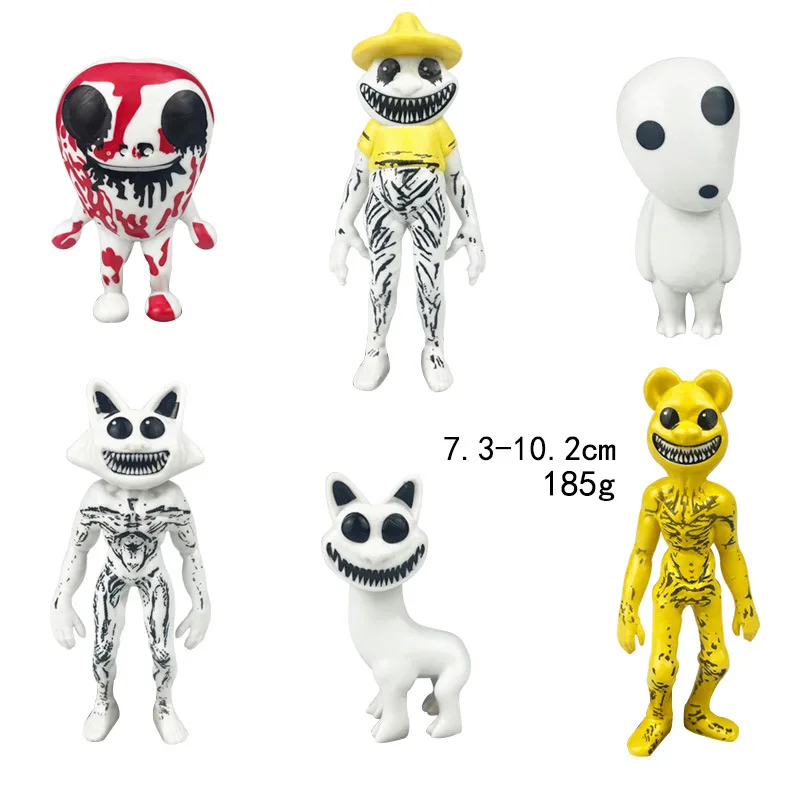 New product deformed zoo figurine administrator doll horror game peripheral model toy ornaments