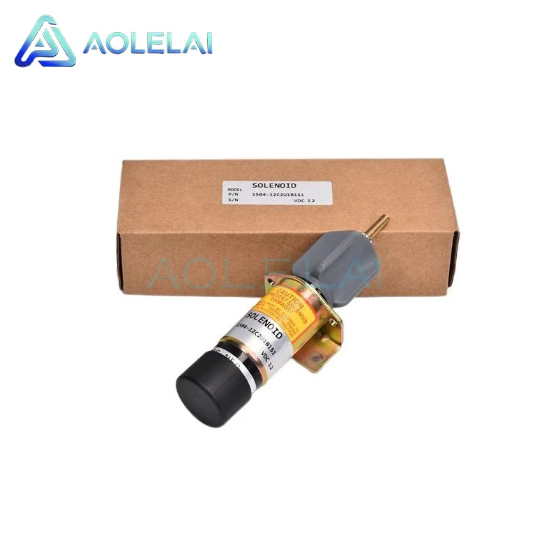 Fuel Shutoff Solenoid 1504-12C2U1B1S1 For Synchro Start Kubota DF-750 DF750 12V