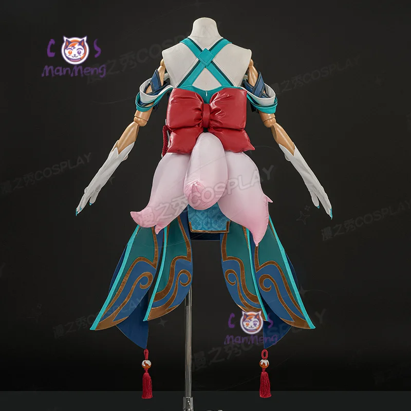 

Кирико игра OVERWATCH 2 Косплей Костюм Сезон 19, новая кожа, платье лисы, перчатки с хвостом и ушками, реквизит, рождественская вечеринка, женская и мужская униформа