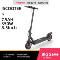 ISCOOTER I9 Electric Scooter Adults 350W motor 36V7.5Ah E-Scooter 8.5\