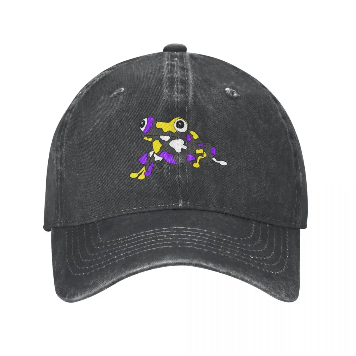 Chapeau de cowboy grenouille non binaire pour hommes et femmes, casquette de baseball, chapeau Bobble