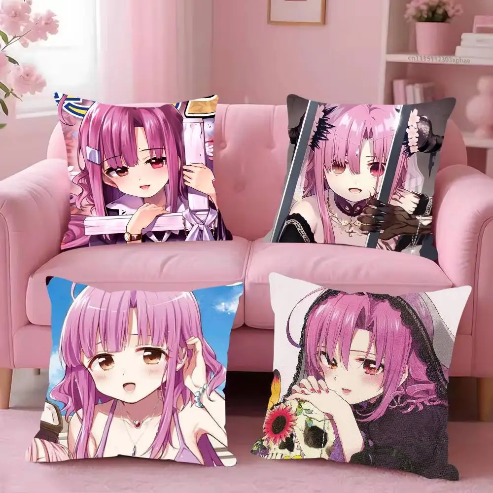 Megumi Sakura S-School Live Pillowcases Cute Funny Pillow Case For Wedding Party Home Decor Comfy Pillow Cove