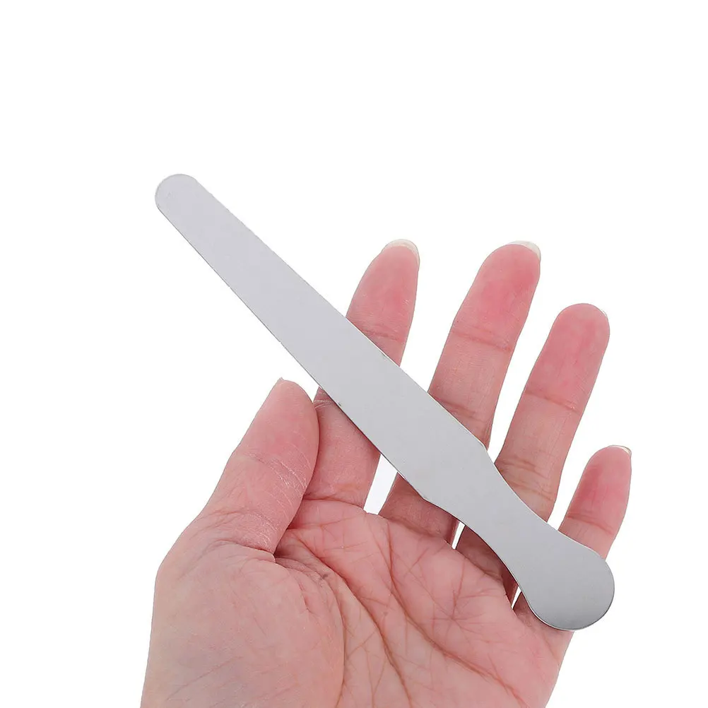 

40Pcs Stainless Steel Tongue Suppressors Reusable Metal Tools for Medical Dental Exams and Speech Therapy Metal Tongue Scraper