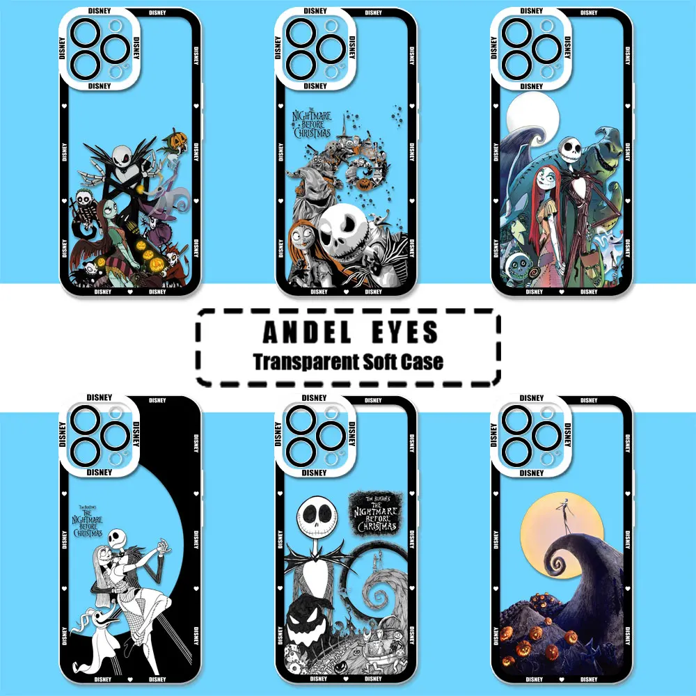 The Nightmare Before Christmas Phone Case For OPPO A98 A96 A94 A92 A79 A78 A74 A73 A58 A57 A55 A54 A53 A35 A31 A17 A16 A15 Cover