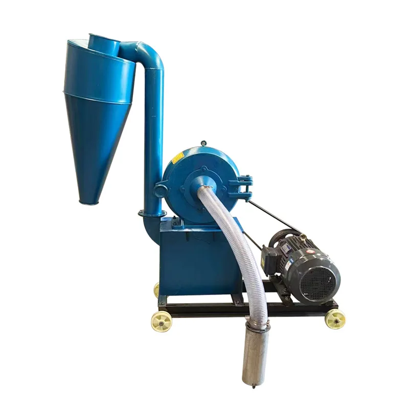 Self-priming corn grinder 220v grain grinder breeding feed crusher