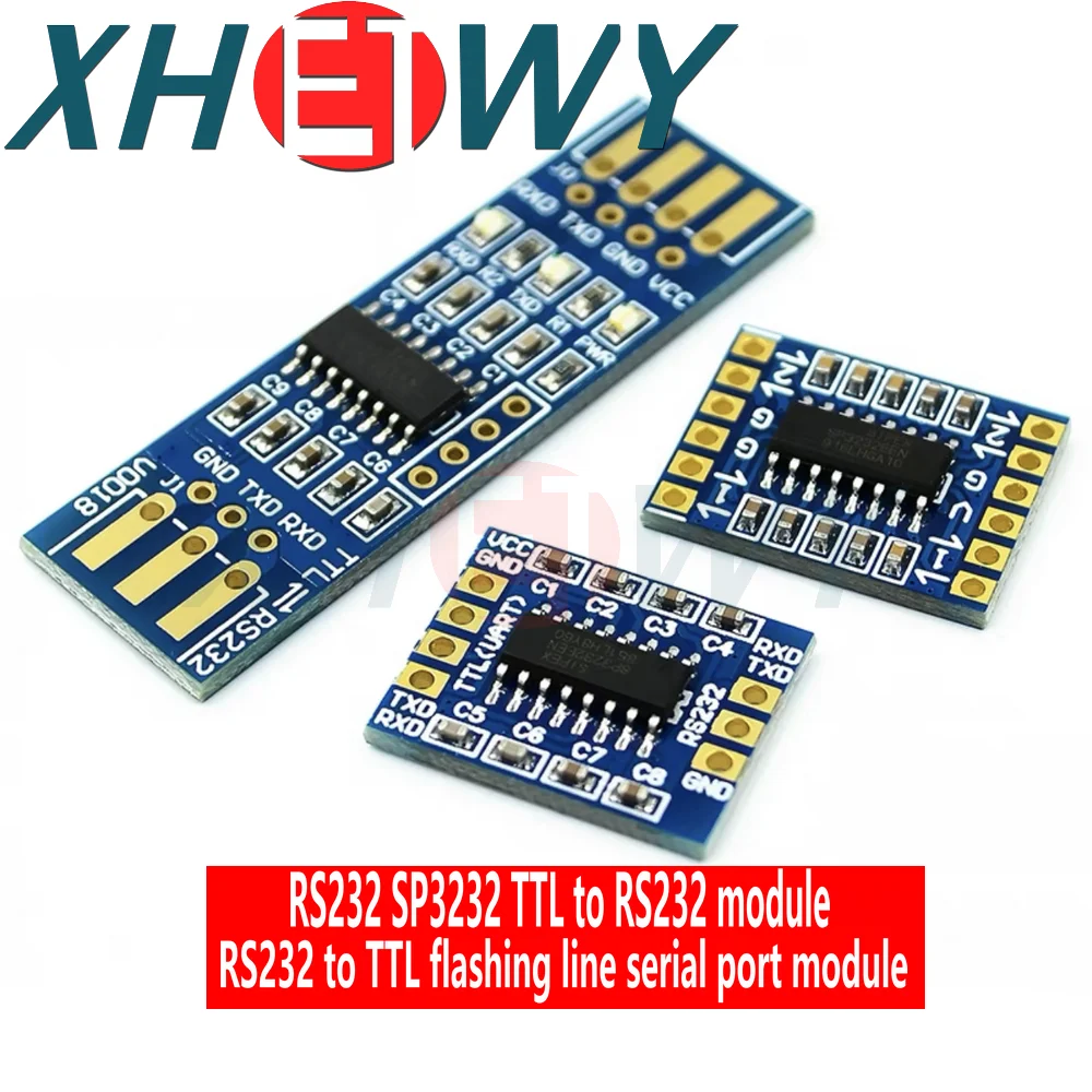 RS232 SP3232 TTL to RS232 Module RS232 to TTL Brush Line Serial Port Module