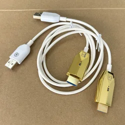 30m Type C Wireless Transmission Video Transmitter and Receiver HDMI Extender Display Adapter Cable for Camera Phone PC To TV
