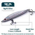 7.5cm 9g Gray