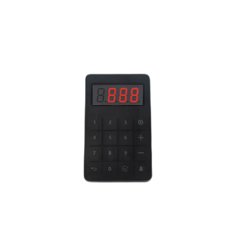 JIANTAO JT-105S White Black Waterproof 4 Digits Wireless Calling System Led Keypad For Restaurant Cafe