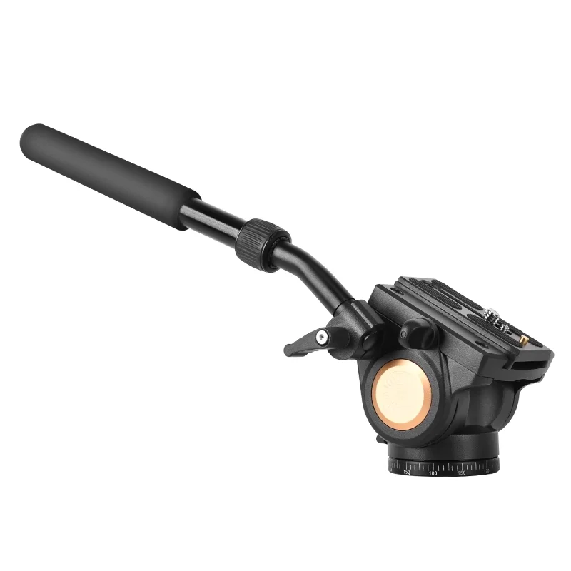 Q90 Hydraulic Damping Camera Tripod Gimbal Panoramic Shooting Aluminum Alloy Handle Gimbal