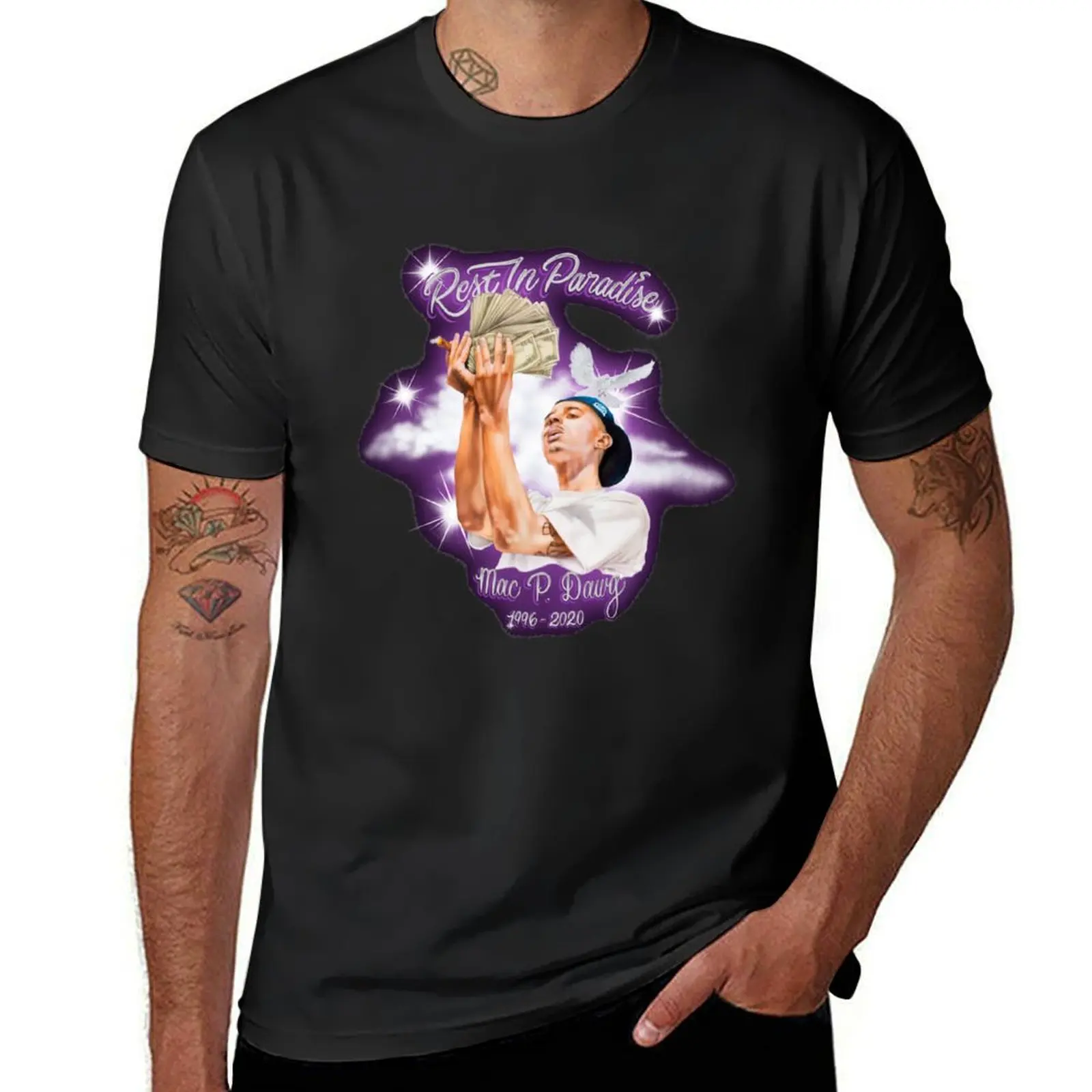 

mac p dawg T-Shirt customs design your own plain heavyweights summer top Men's clothing